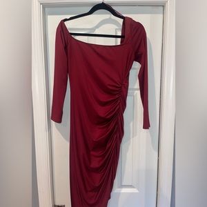 Asymmetrical ASTR the Label MIDI Dress